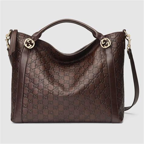 women's brown gucci bag|Gucci shoulder tote bag.